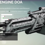 Destiny House of Wolves arma-engine-doa-machine-gun
